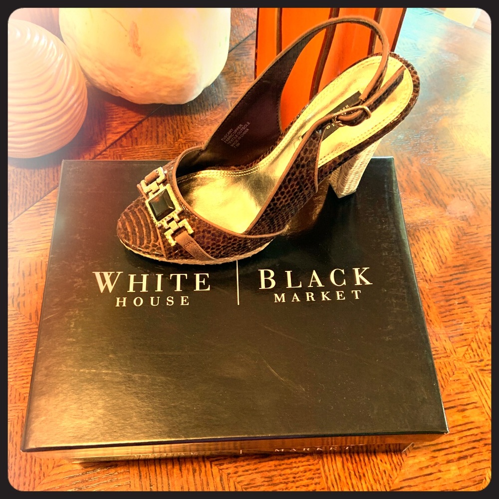 Women Elegant Sandals White House &Black Market